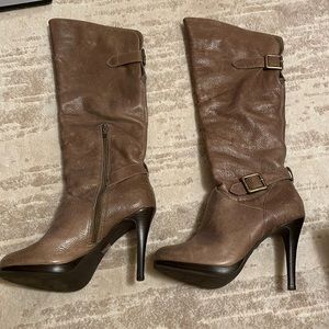 Cathy jean knee high boots runs small